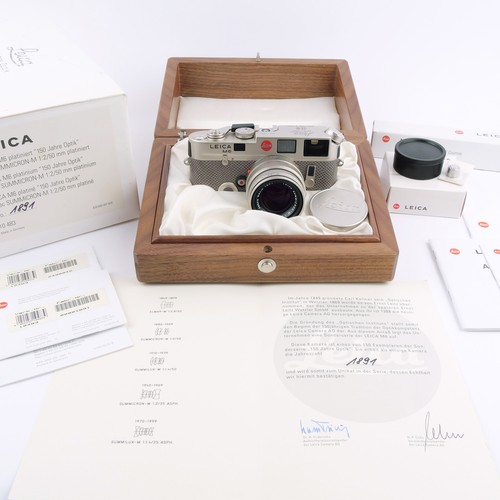 Leica platinum 150 years - m6, '150