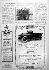 Old Vintage Print Falcon Motor