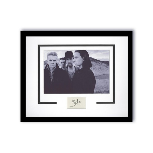 Bono autograph signed - u2,