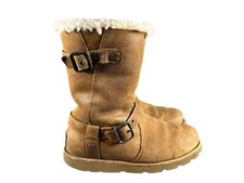 UGG Noira Waterproof Buckle Chestnut Boot Size US 7 | EU 38. B22