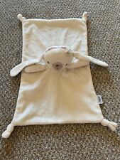 Mamas And Papas Millie & Boris Cream Bunny Rabbit Baby Comforter Soother Blanket