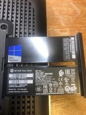 HP T630 THIN CLIENT + PSU + STAND, 128GBF/8GBR/  2 SERIAL PORTS-NO OS