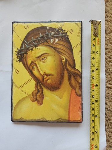 Vintage ceramic christ crown - ceramic,