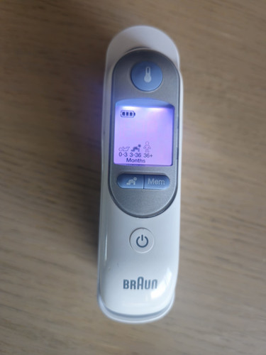 Braun thermoscan ear - thermoscan,