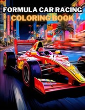 Formula Car Racing Coloring