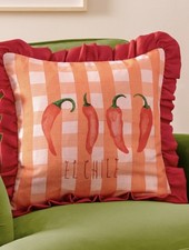 Next Furn Red Gingham Chilli