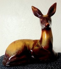 VINTAGE Blue Mountain Pottery Deer - CANADIAN POTTERY - Honey Drip Glaze