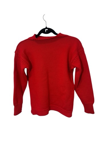 Tricoteur orange pure wool - le,