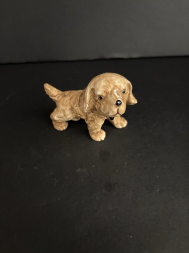 Vintage porcelain cocker - porcelain,