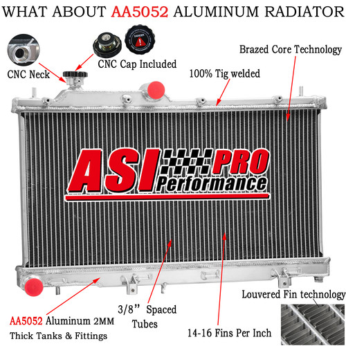 Rows aluminium radiator - 2,