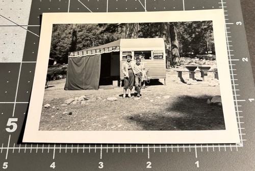 1950s trailer park camping - 1950s,