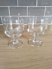 Two Jacques. Cider Stem Glasses. V.G.C.