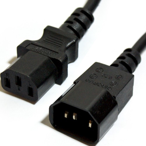 Iec c14 male c13 - c13, socket