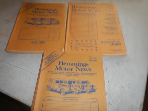 Lot hemmings motor - of, 3