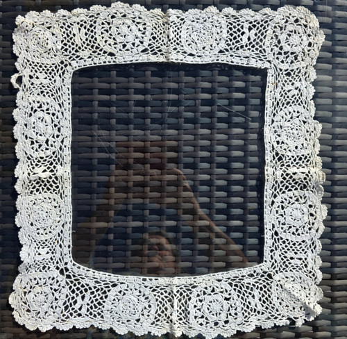 Antique edwardian crochet lace - edwardian,