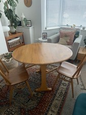 Ercol Drop Leaf Table And 2