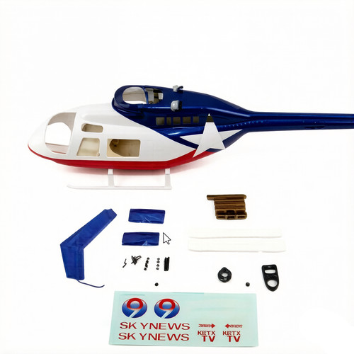 Roban 450 b206 helicopter - b206,