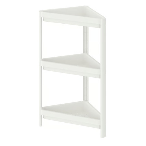 Ikea vesken corner rack white - ikea,