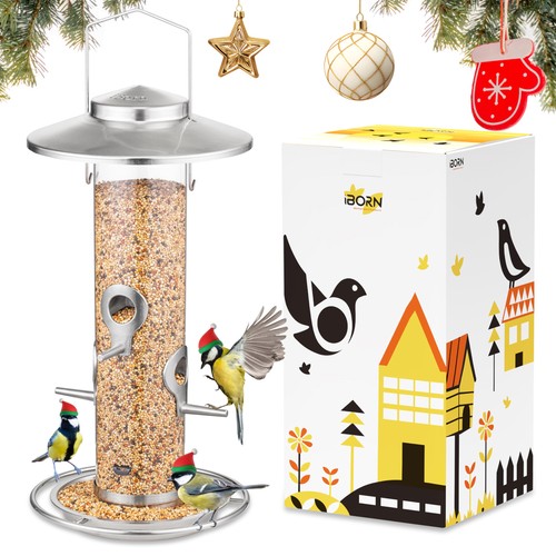 Metal bird feeder for - metal,