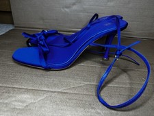 Blue Strappy Sandals Zara