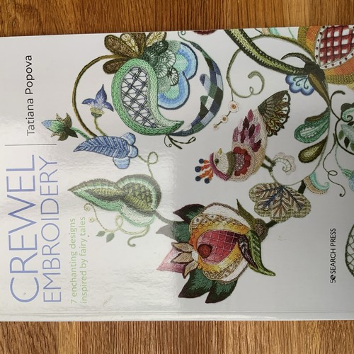 Crewel embroidery enchanting - crewel,