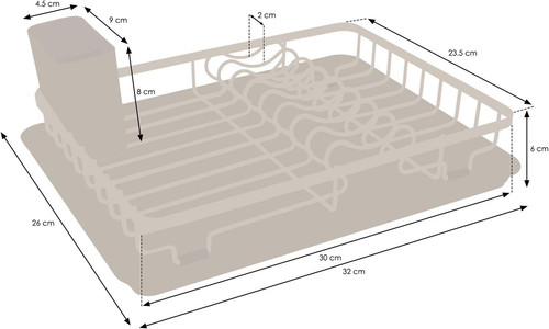 Compact dish drainer - compact, –