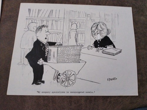 Older original gag - artwork, by