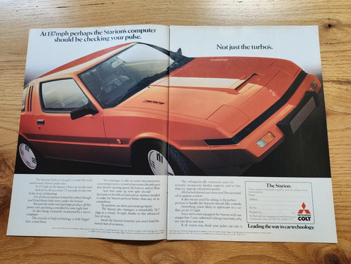 Mitsubishi starion turbo car - turbo,