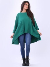 MADE IN ITALY Tunic Top Dipped