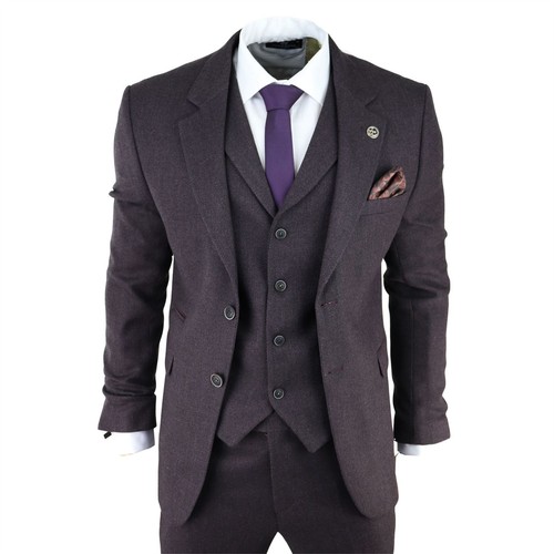 Mens herringbone tweed - tweed, 3