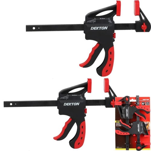 Dekton 2pc quick grip ratchet - 2pc,