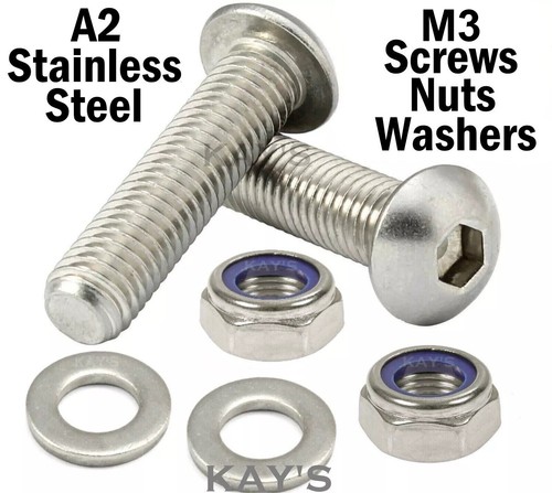 Button head allen screws - button,