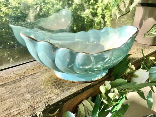 Vintage maling pottery cabbage - pottery,