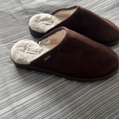 Mens slippers fur lined - mens,