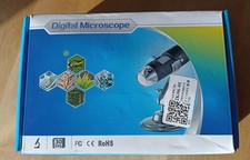 1600X LED Digital Microscope with Bracket Portable USB PC Electronic Microscope