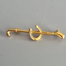 Vintage Gold Tone Horseshoe