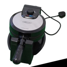 Deep Fill Rotating Waffle Maker Machine Waffle Iron Non-Stick 1100W Round shape