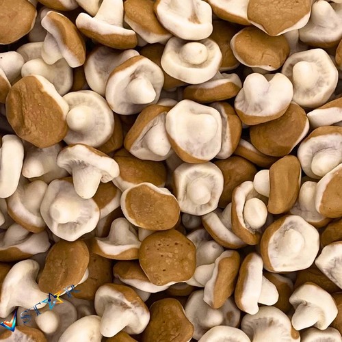 Swedish caramel foam mushrooms - swedish,