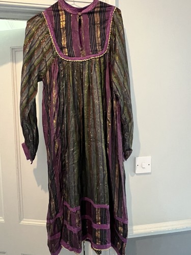 Vintage rare indian rayon - indian,