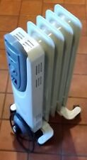 Tesco Oil Filled Radiator - Electric Heater - 900-1100W - 5 Element