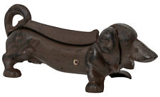 Woodside Outdoor Garden Cast Iron Boot/Welly Novelty Sausage Dog Mud Scraper