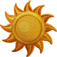Sun Patch Iron Sew On