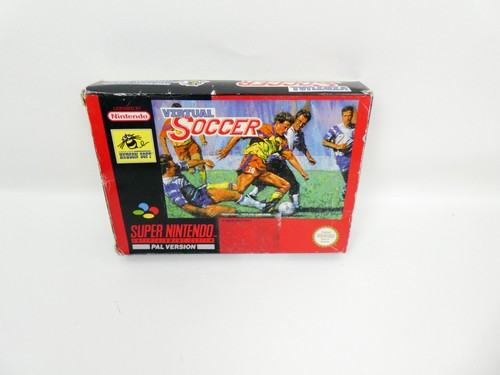 Virtual soccer snes - virtual, super