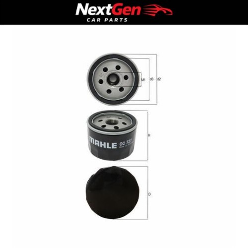 Mahle oil filter - filter, 727