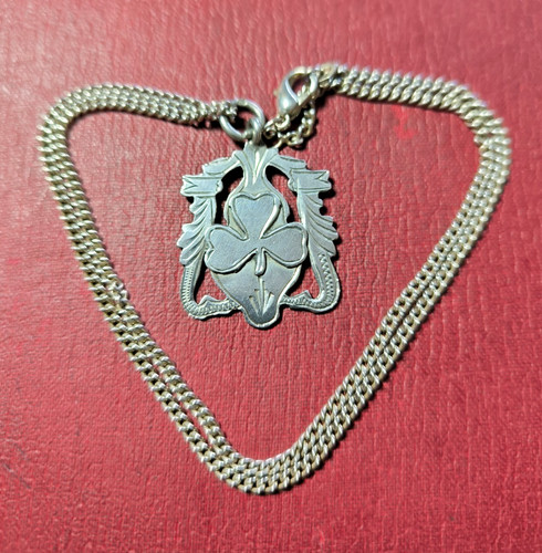 Irish silver pendant - irish,