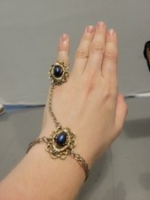 Vintage Blue Cat Eye Slave