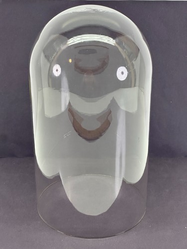 Antique large glass dome cover - antique,