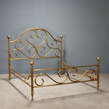 Antique Double Bed Brass