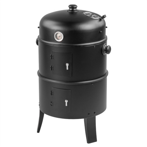 Upright outdoor bbq smoker - bbq,