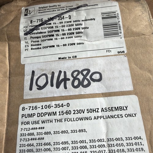 Worcester bosch 59596501 ddpwm - bosch,